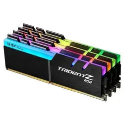 Trident Z RGB DDR4-3600 - 64GB - CL16 - Quad Channel (4 pcs) - Intel XMP - Schwarz mit RGB