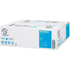 Papernet W-Falz Handtuchpapier, 2-lagig, extrem saugstark, WAVE, Papernet W-Falz Handtuchpapier extrem saugstark für industrielle Anwendungen, 1 Karton = 20 Packungen à 100 Blatt