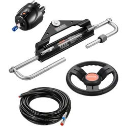 VEVOR 150 PS Hydraulisches Außenborder-Lenkset Lenksystem für Marineboote