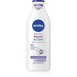 NIVEA Repair & Care Sensitive beruhigende Hautmilch für trockene und empfindliche Haut 400 ml