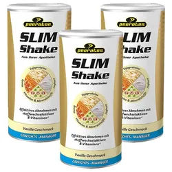 peeroton® Slim Shake Vanille 3er Pack Pulver 3x500 g 3x500 g Pulver