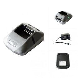 Schnell-Ladegerät passend für den Kenwood Akku KNB-14, KNB-15A, KNB-16A, KNB-17A, KNB-20N, KNB-21N, KNB-22N, PB-43N