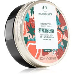 The Body Shop Strawberry Body Butter Körperbutter Für normale Haut 200 ml
