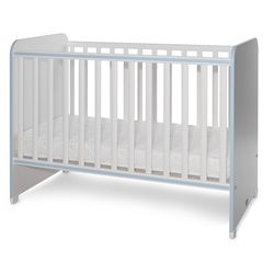Lorelli Babybett Sweet Dream 124 x 68 x 95 cm Unterbettrahmen mit zwei Ebenen blau