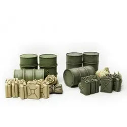 1:48 Diorama-Set Fässer&Kanister