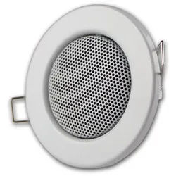 ChiliTec Einbaulautsprecher weiß, Halogen-Look, Ø 8cm Einbaulautsprecher
