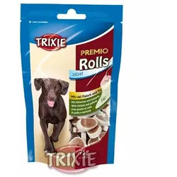 Trixie Premio Rolls Hühnchen und Seelachs | 75 g Hundesnack