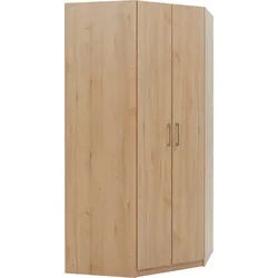 priess Eckkleiderschrank Lindau braun