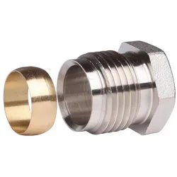 Danfoss Klemmverbinder R 1/2" AG auf 15mm für Stahl- und Kupferrohre 013G4115