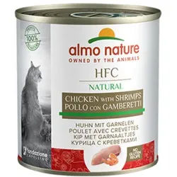 Almo Nature HFC Natural Huhn mit Garnelen Katzen-Nassfutter (280 g) 6 x 280 g