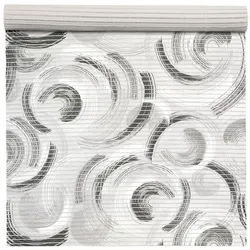 ANRO Schaum-Badematte pflegeleicht Kreis rutschfeste Duschmatte mit Drainage, Höhe 5 mm, Drainage, hält die füße warm, isolierend, Kunststoff, Rechteckig, Weichschaummatte 140x65cm Rechteckig RAW Grau grau Rechteckig | 65 cm x 140 cm x 5 mm