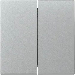 Gira Wippe 2-fach System 55 Aluminium 329526