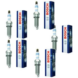 5x Zündkerze BOSCH 0 242 135 548 für Hyundai Kia Ssangyong Santa FÉ II Genesis IX35