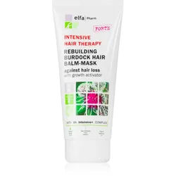 Elfa Pharm Intensive Cosmetic Intensive Hair Therapy Rebuilding Burdock Hair Balm-Mask Balsam gegen Haarausfall mit Wuchsaktivator 200 ml