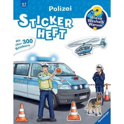 Polizei - Stickerheft - Wieso? Weshalb? Warum?