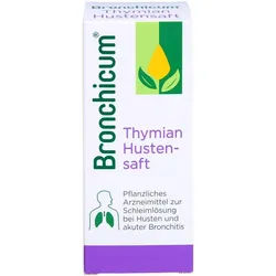 BRONCHICUM Thymian Hustensaft 100 ml