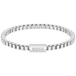 BOSS Armband Schmuck Edelstahl Armschmuck Venezianer CHAIN FOR HIM silberfarben