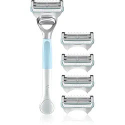 Gillette Venus For Pubic Hair&Skin Rasierer zur Anpassung der Bikinizone + Ersatzbürstenköpfe 5 St.