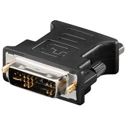 Goobay Analoger DVI-A/VGA-Adapter - DVI-A-Stecker (12+5 pin) > VGA-Buchse (15-polig)