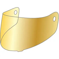 LS2 OF603 Visier, gold für Männer