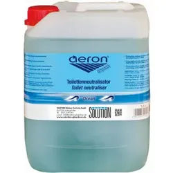 AERON® Toilettenneutralisator Ocean, Luftreiniger zur schnellen Beseitigung von unangenehmen Toilettengerüchen, 5 Liter - Kanister, inkl. 1 x 1Liter Leerflasche