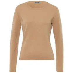 Le pull 100% cachemire Peter Hahn marron