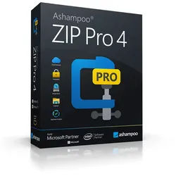 Ashampoo ZIP Pro 4 | Sofortdownload + Produktschlüssel