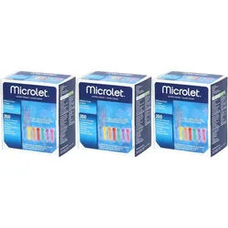 Bayer Microlet sterile Lanzetten farbig