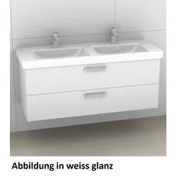 Artiqua 414 Waschtischunterschrank für Subway 2.0 7175D1 Weiß Matt Select, 414-WU2L-V76-7161-171 414-WU2L-V76-7161-171