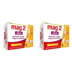 Mag 2 Stick Nervosität, Müdigkeit, Muskelermüdung orodispersibles Pulver