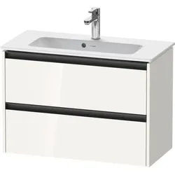 Duravit Ketho.2 Waschtischunterbau wandhängend Weiß Hochglanz 810x390x549 mm - K25256022220000 K25256022220000