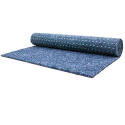 Xxxl Rasenteppich , Blau , Textil , Uni , rechteckig , 400x150 cm , Made in Eu , beliebig kürzbar, in verschiedenen Größen erhältlich, UV-beständig, pflegeleicht, strapazierfähig, leicht zusammenrollbar , Teppiche Und Böden, Terrassen- & Balkonböden, Kunstrasen