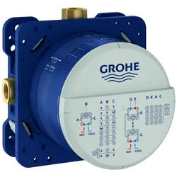 GROHE Universal Unterputz-Einbaukörper Rapido SmartBox 35604 DN 15 3 Abgänge