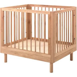 Vipack Laufgitter , Eichefarben , Holz , Eiche , massiv , 99x88x79 cm , höhenverstellbar , Babymöbel & Kindermöbel, Babyzimmer, Laufgitter