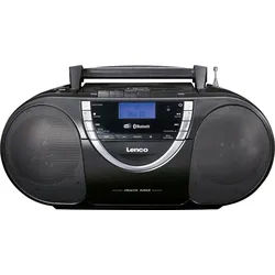 Lenco CD-Radiorecorder »SCD-6900BK - Tragbarer Radio-CD-Player mit DAB+, BT und Kassette«, (Bluetooth Digitalradio (DAB+), 40903556-0 Schwarz