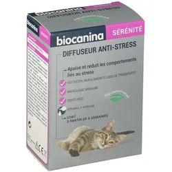 Biocanina® Sérénité Diffusor Anti-Stress mit beruhigender Nachfüllung