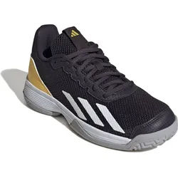 adidas Tennisschuhe Courtflash Allcourt 2024 schwarz/gelb/grau Kinder