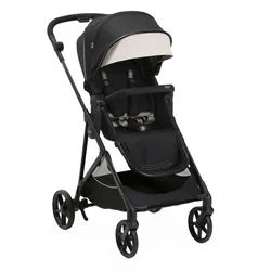 Chicco Buggy , Schwarz , Textil , 55x73x99-110 cm , Baby on Tour, Kinderwagen, Buggys