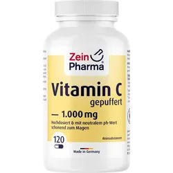 Vitamin C Kapseln 1000 mg Gepuffert 120 ST