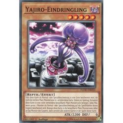 ReCollectibles Sammelkarte YuGiOh Karte Yajiro-Eindringling deutsch, Yu-Gi-Oh! Karte FLOD-DE031 Common weiß