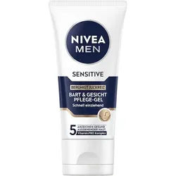NIVEA Maennerpflege RasurpflegeBart & Gesicht Pflegegel, sensitive 50 ml