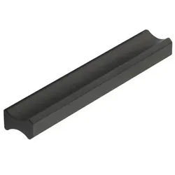 SO-TECH® Möbelgriff STOCKHOLM, Aluminium eloxiert, Lochabstand 32 - 320 mm schwarz Bohrlochabstand: 320 mm | 33.4 cm