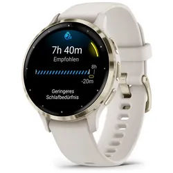 Garmin VENU 3S Elfenbein/Softgold Smartwatch Smartwatch