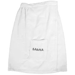 Dyckhoff Kilt Saunakilt für Damen und Herren weiß Damen 70 x 140