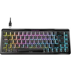 TURTLE BEACH Vulcan II Mini Air, Gaming Tastatur, Opto-Mechanical, Kabellos und Kabelgebunden, Schwarz