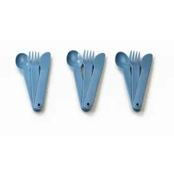TUPPERWARE Besteck-Set Besteck SET blau (3)