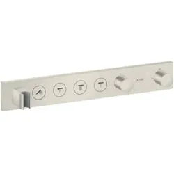 hansgrohe Fertigmontageset Axor Select UP-Thermostat., 4 Verbr., Edelstahl-Optik