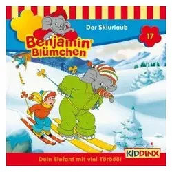 Kiddinx Hörspiel-CD Benjamin Blümchen 017 - Der Skiurlaub