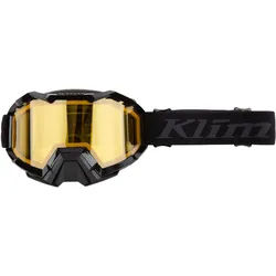 Klim Viper Snowmobil Brille, schwarz-grau für Männer