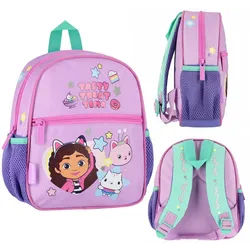Sarcia.eu Schulrucksack Gabby's Dollhouse Mädchen Vorschulrucksack 26x23x9cm, gepolstert rosa